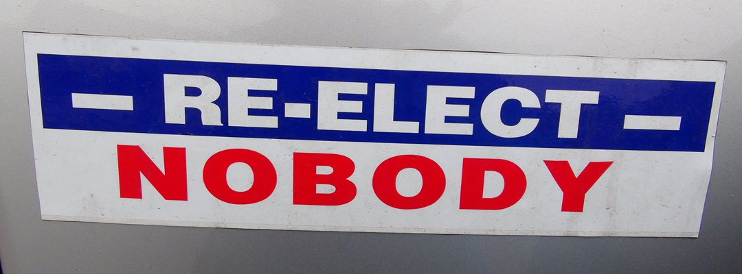 Re-elect Nobody