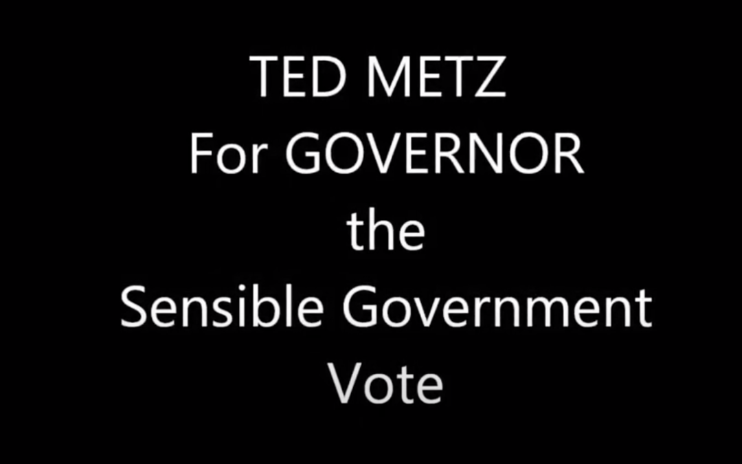 Vote Ted Metz for Governor